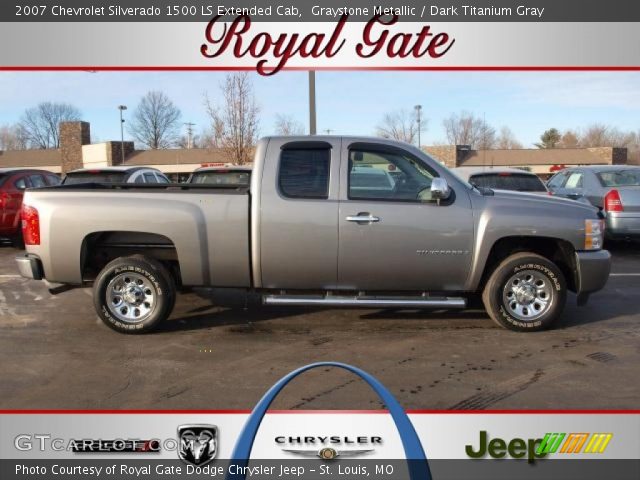 2007 Chevrolet Silverado 1500 LS Extended Cab in Graystone Metallic