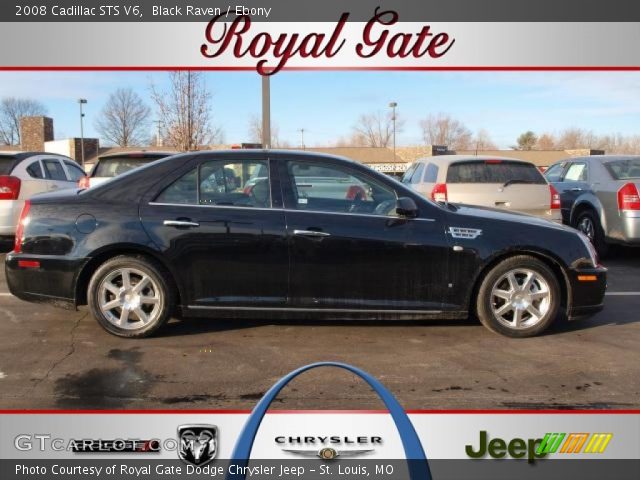 2008 Cadillac STS V6 in Black Raven
