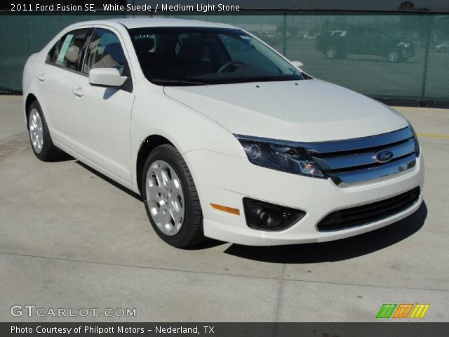 2011 Ford Fusion SE in White Suede