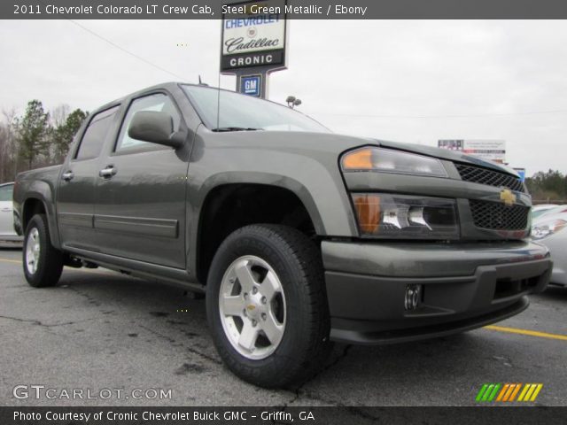 2011 Chevrolet Colorado LT Crew Cab in Steel Green Metallic