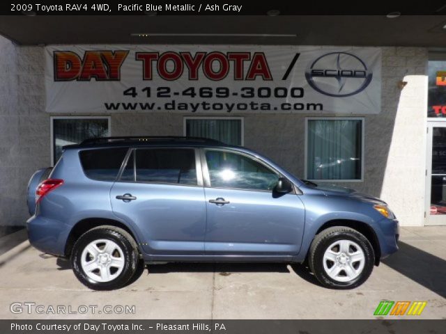 2009 Toyota RAV4 4WD in Pacific Blue Metallic