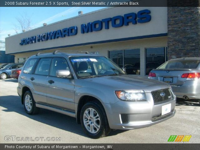 2008 Subaru Forester 2.5 X Sports in Steel Silver Metallic