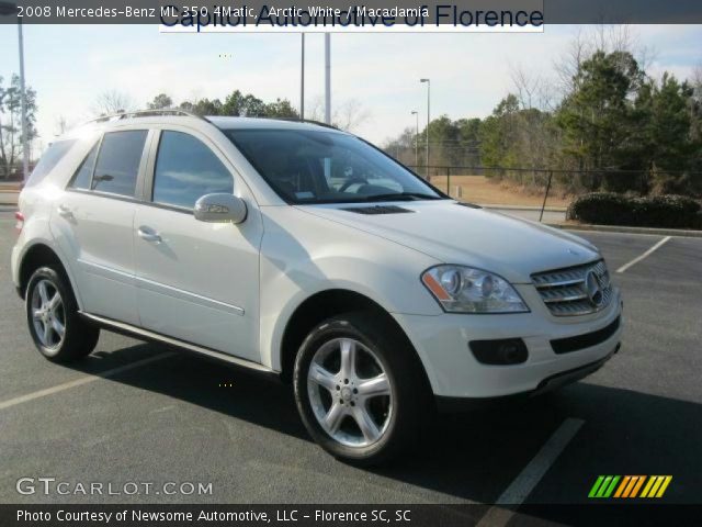 2008 Mercedes-Benz ML 350 4Matic in Arctic White