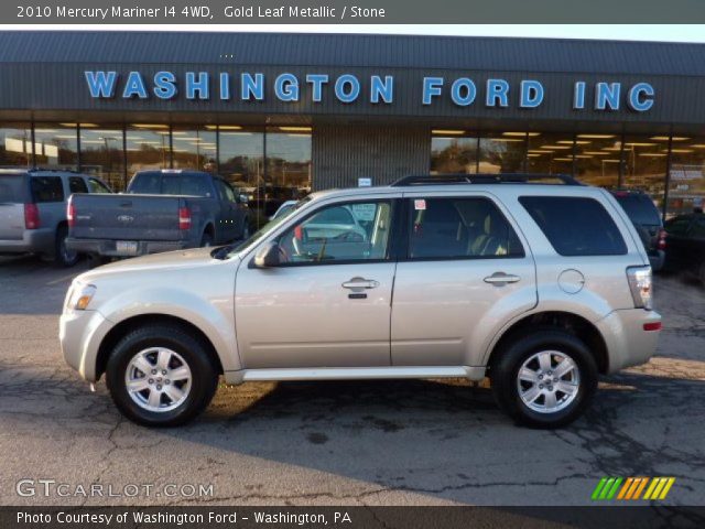 2010 Mercury Mariner I4 4WD in Gold Leaf Metallic