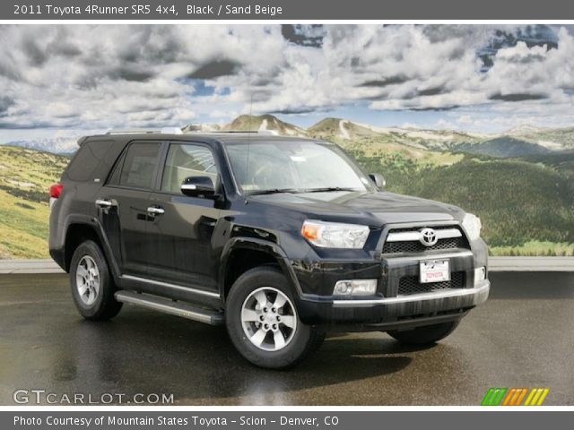 2011 Toyota 4Runner SR5 4x4 in Black