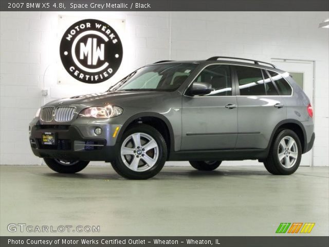 2007 BMW X5 4.8i in Space Grey Metallic