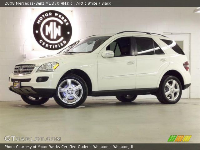 2008 Mercedes-Benz ML 350 4Matic in Arctic White