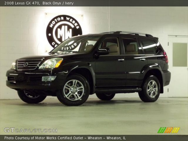 2008 Lexus GX 470 in Black Onyx