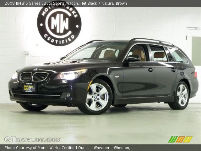 2008 BMW 5 Series 535xi Sports Wagon in Jet Black