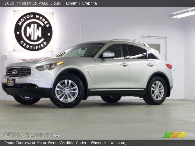 2010 Infiniti FX 35 AWD in Liquid Platinum