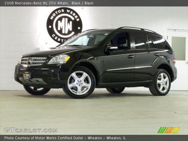 2008 Mercedes-Benz ML 350 4Matic in Black
