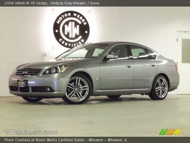 2006 Infiniti M 45 Sedan in Umbria Gray Metallic
