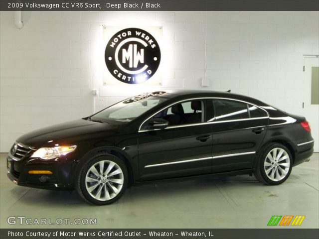 2009 Volkswagen CC VR6 Sport in Deep Black