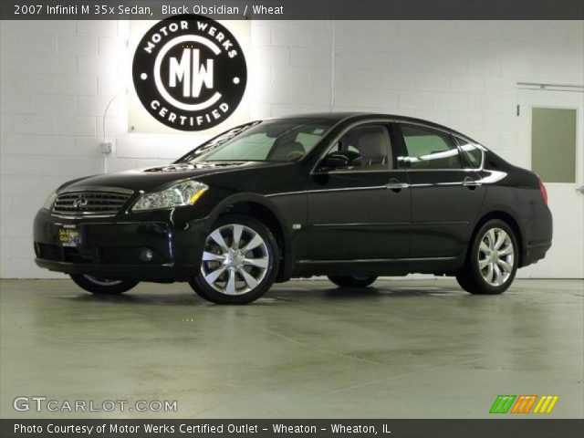 2007 Infiniti M 35x Sedan in Black Obsidian