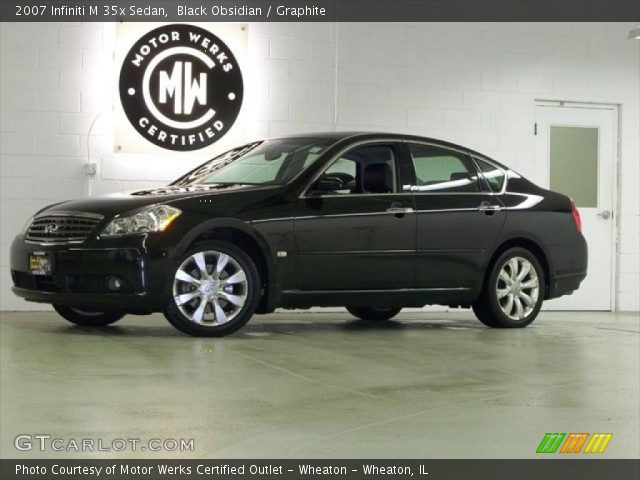 2007 Infiniti M 35x Sedan in Black Obsidian