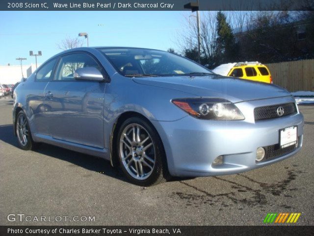 2008 Scion tC  in Wave Line Blue Pearl