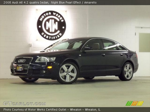2008 Audi A6 4.2 quattro Sedan in Night Blue Pearl Effect
