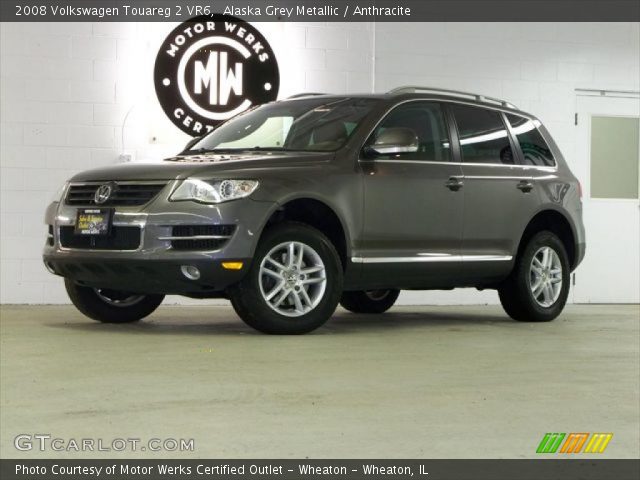2008 Volkswagen Touareg 2 VR6 in Alaska Grey Metallic