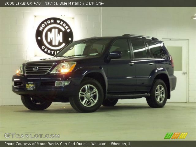 2008 Lexus GX 470 in Nautical Blue Metallic