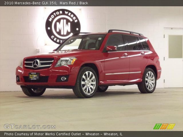 2010 Mercedes-Benz GLK 350 in Mars Red