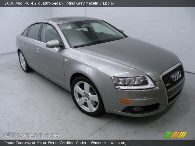 2006 Audi A6 4.2 quattro Sedan in Atlas Grey Metallic