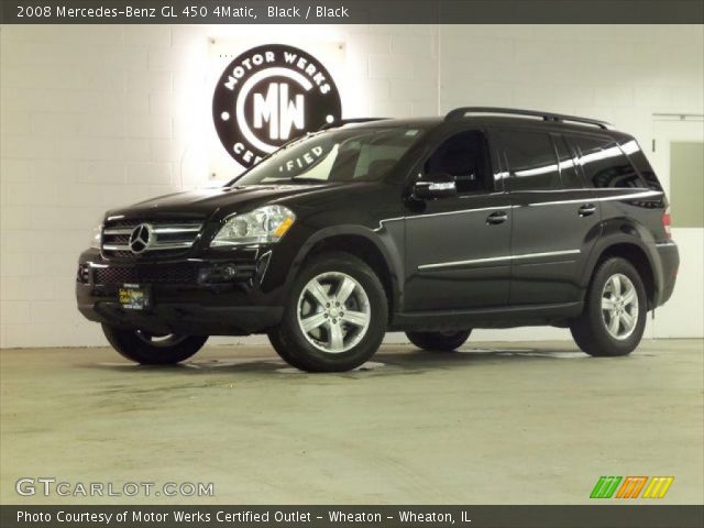 2008 Mercedes-Benz GL 450 4Matic in Black
