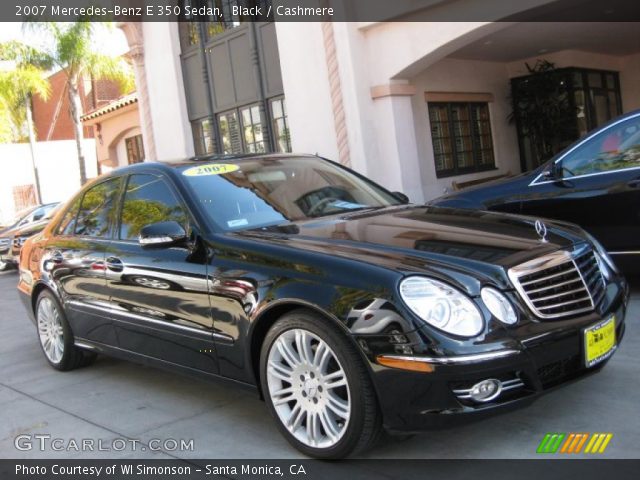 2007 Mercedes-Benz E 350 Sedan in Black