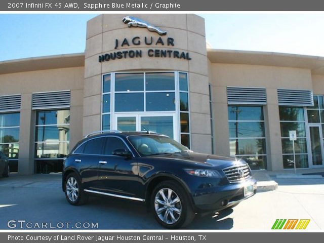 2007 Infiniti FX 45 AWD in Sapphire Blue Metallic