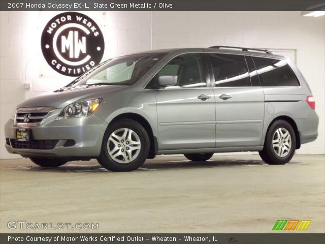 2007 Honda Odyssey EX-L in Slate Green Metallic