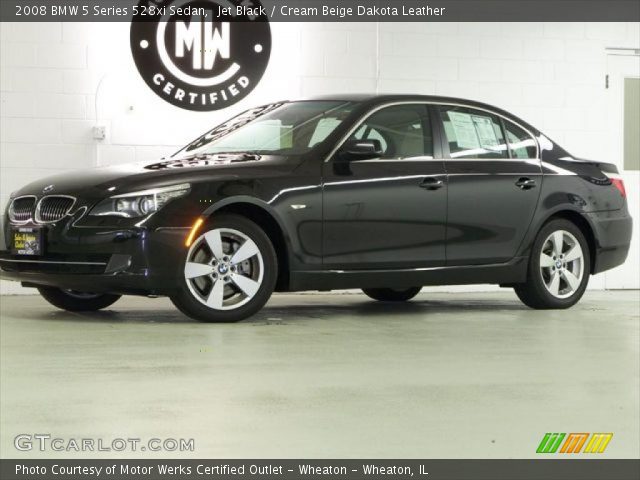 2008 BMW 5 Series 528xi Sedan in Jet Black