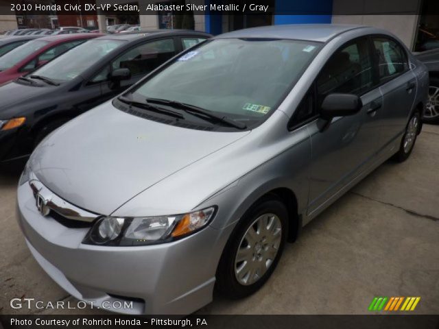 2010 Honda Civic DX-VP Sedan in Alabaster Silver Metallic
