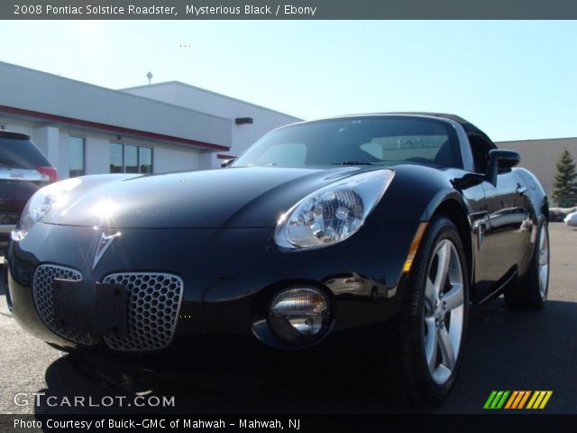 2008 Pontiac Solstice Roadster in Mysterious Black