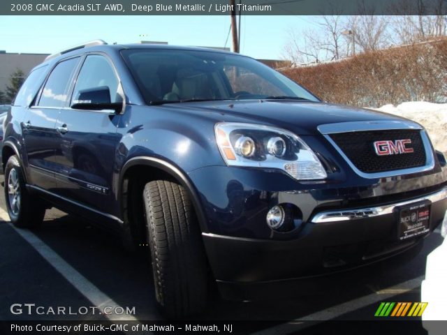 2008 GMC Acadia SLT AWD in Deep Blue Metallic