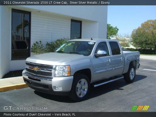 2011 Chevrolet Silverado 1500 LT Crew Cab in Sheer Silver Metallic