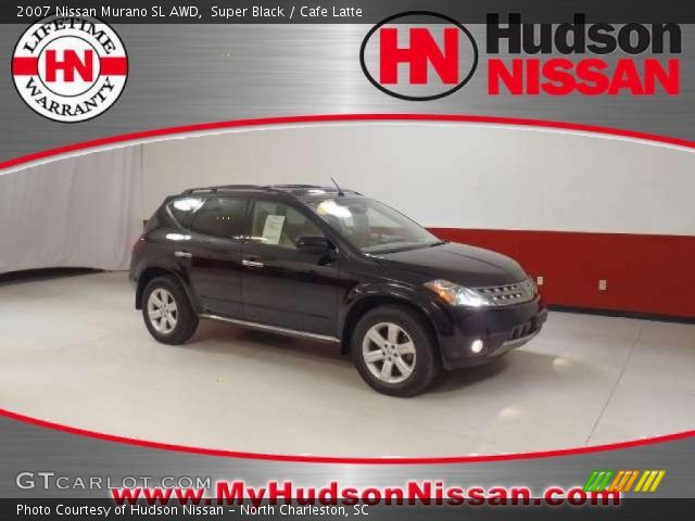 2007 Nissan Murano SL AWD in Super Black