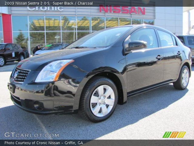 2009 Nissan Sentra 2.0 S in Super Black