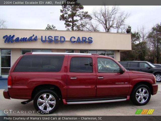2004 Cadillac Escalade ESV AWD in Red E