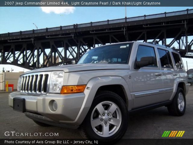 2007 Jeep Commander Limited 4x4 in Light Graystone Pearl