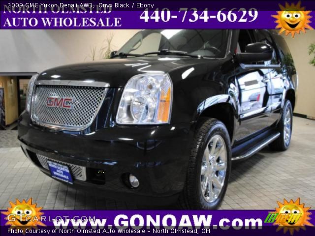 2009 GMC Yukon Denali AWD in Onyx Black