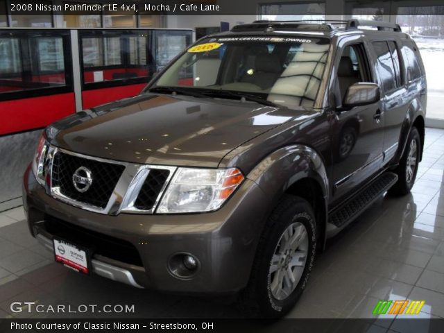 2008 Nissan Pathfinder LE 4x4 in Mocha