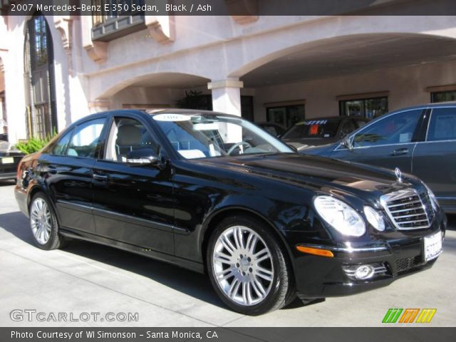 2007 Mercedes-Benz E 350 Sedan in Black