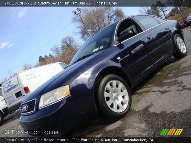2001 Audi A6 2.8 quattro Sedan in Brilliant Black