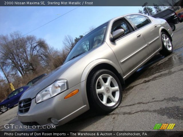 2000 Nissan Maxima SE in Sterling Mist Metallic