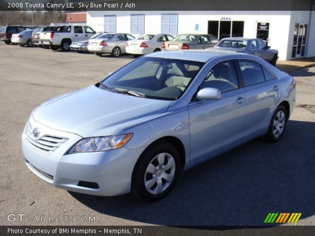 2008 Toyota Camry LE in Sky Blue Pearl