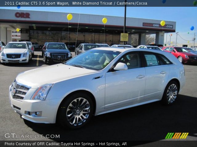 2011 Cadillac CTS 3.6 Sport Wagon in White Diamond Tricoat