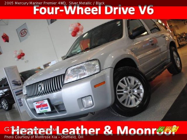 2005 Mercury Mariner Premier 4WD in Silver Metallic