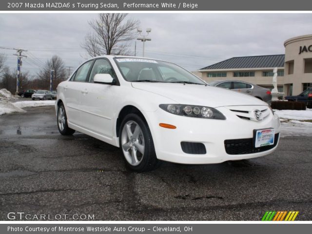 2007 Mazda MAZDA6 s Touring Sedan in Performance White