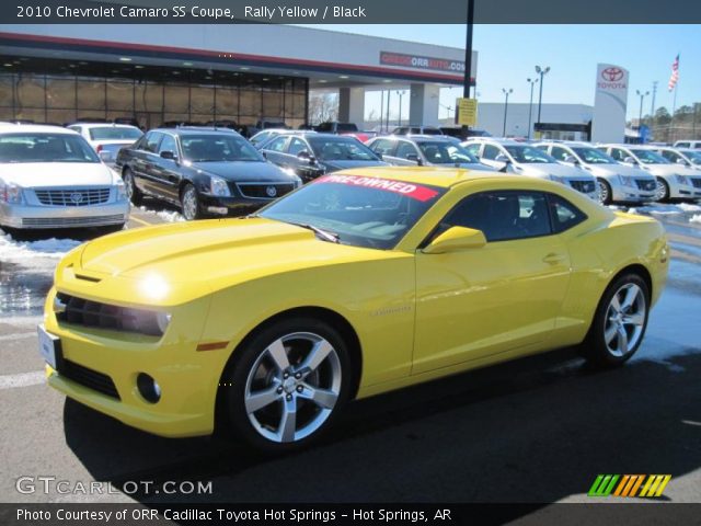 2010 Chevrolet Camaro SS Coupe in Rally Yellow