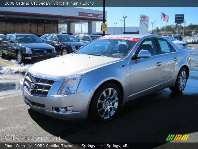 2008 Cadillac CTS Sedan in Light Platinum