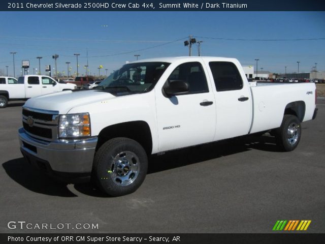 2011 Chevrolet Silverado 2500HD Crew Cab 4x4 in Summit White
